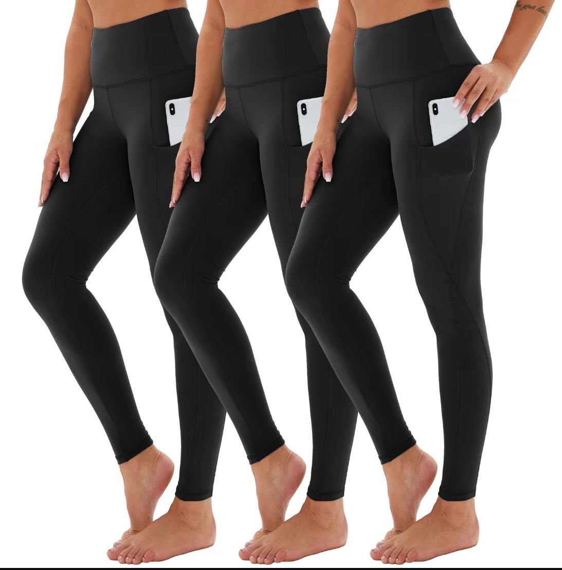 TNL: [3 pack] Leggings With Pockets